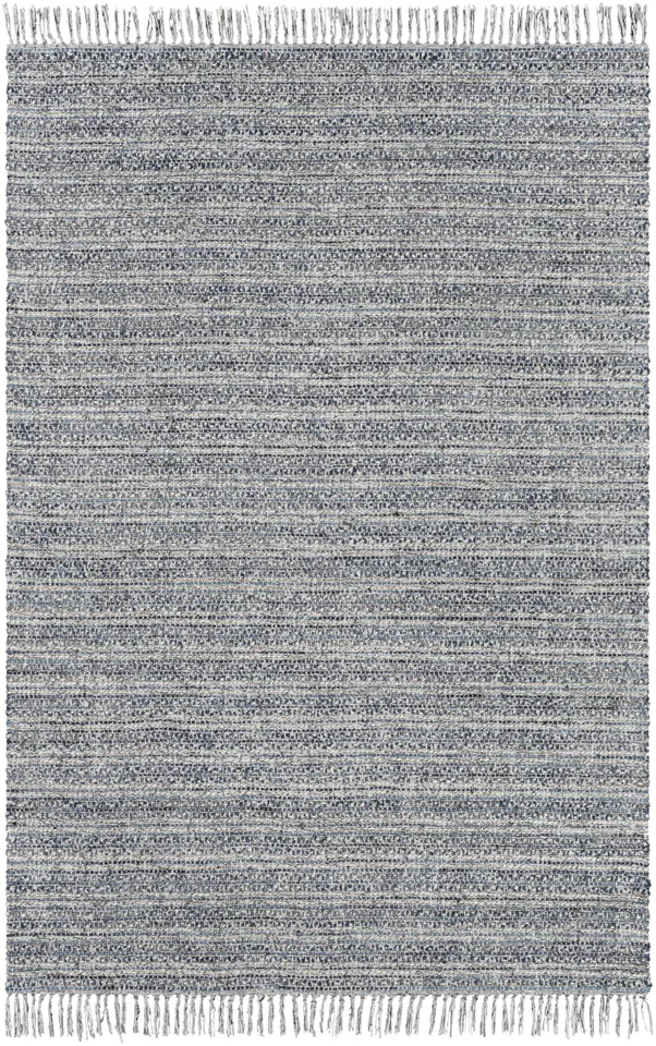 Skywalk Gray Indoor 8'10" x 12' Handmade Rug