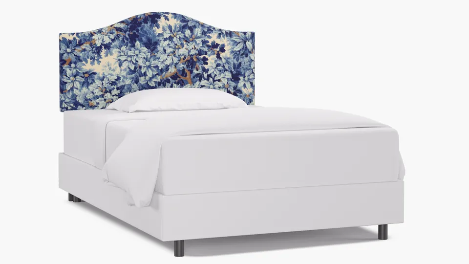 Camelback Headboard, Limoges Bois De Chene, Full
