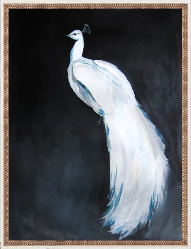 White Peacock II by Christine Lindstrom for Artfully Walls