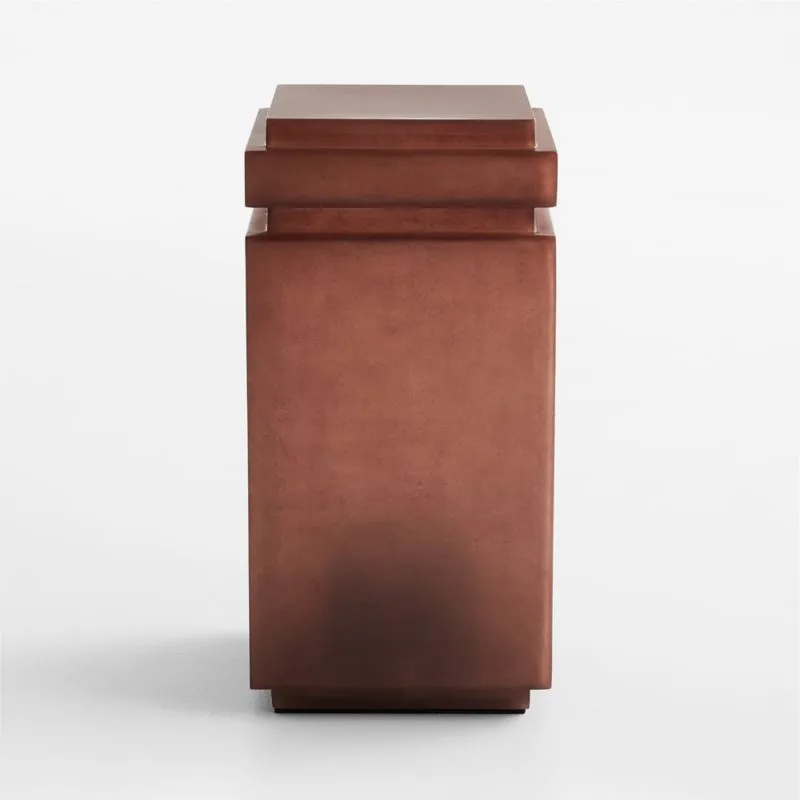 Auberge Resin 11" Square Drink Table