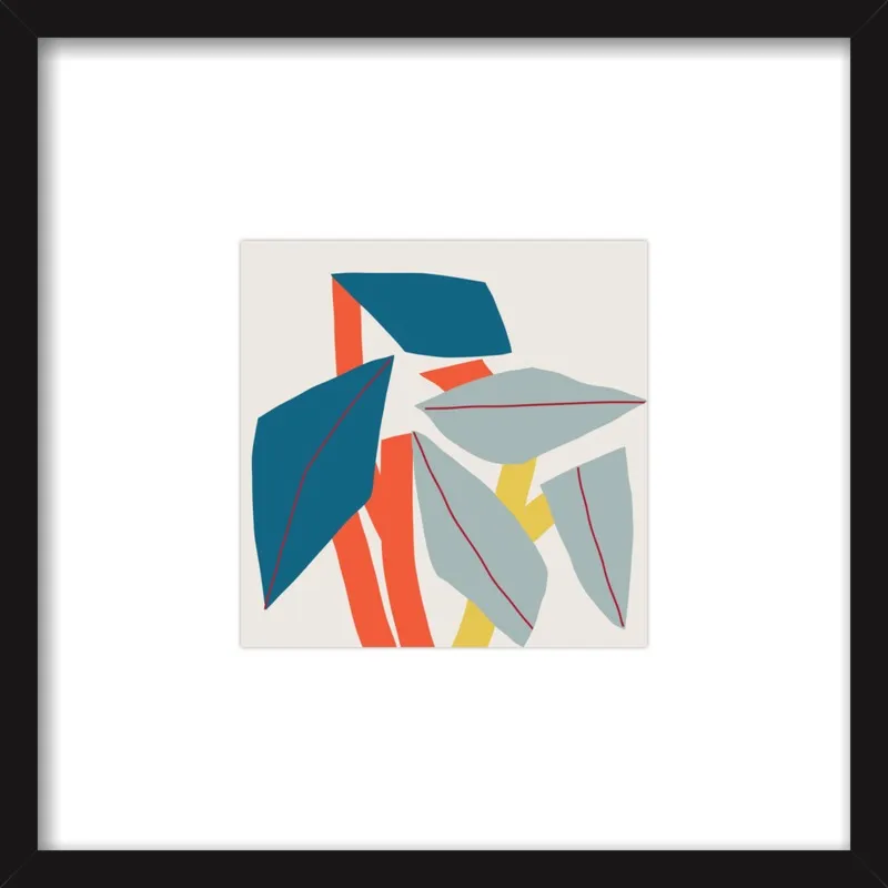Colourful leaves by Jessica Nielsen for Artfully Walls