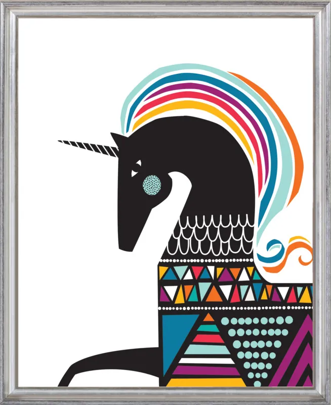Unicorn by Rob Blackard for Artfully Walls