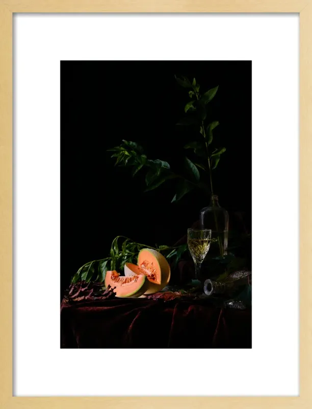 Cantaloupe by Dustin Halleck for Artfully Walls
