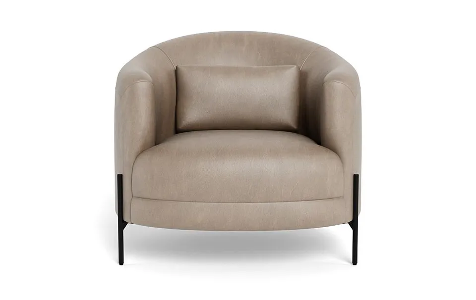 Fiona Leather Accent Chair