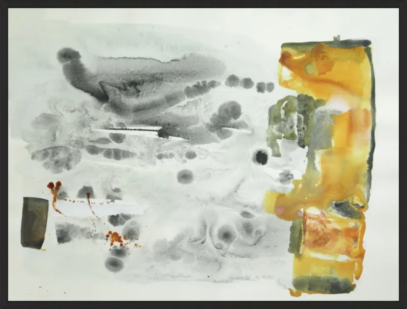 work on paper #24 by Emily Van Horn for Artfully Walls
