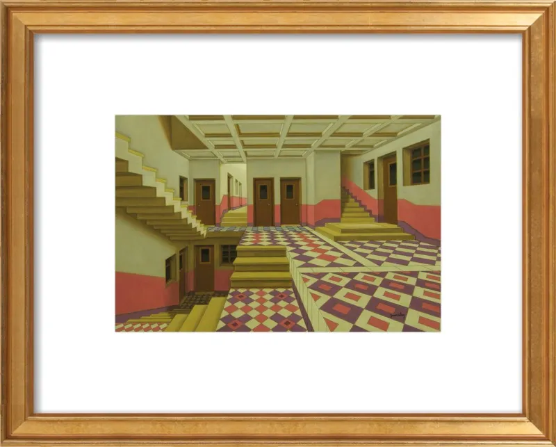 Interior 4 by Yacov Gabay for Artfully Walls