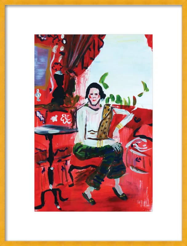 Diana Vreeland  by Marine de Quénetain  for Artfully Walls