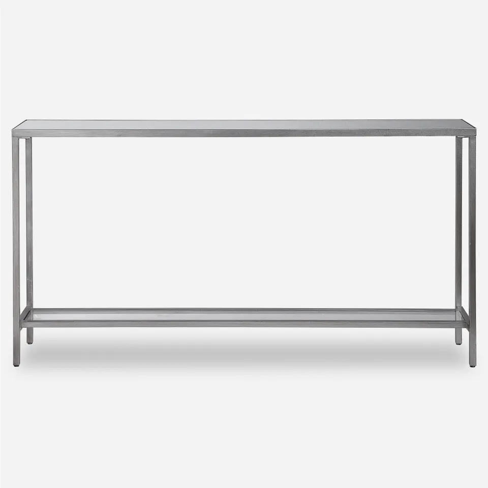 Hayley Silver Console Table