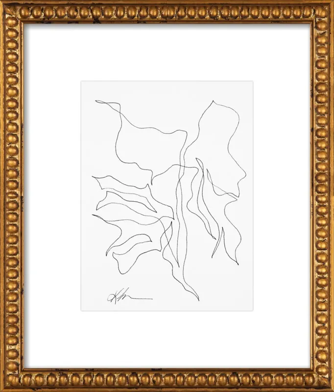 Ink Botanical 8 by Kellie Lawler for Artfully Walls