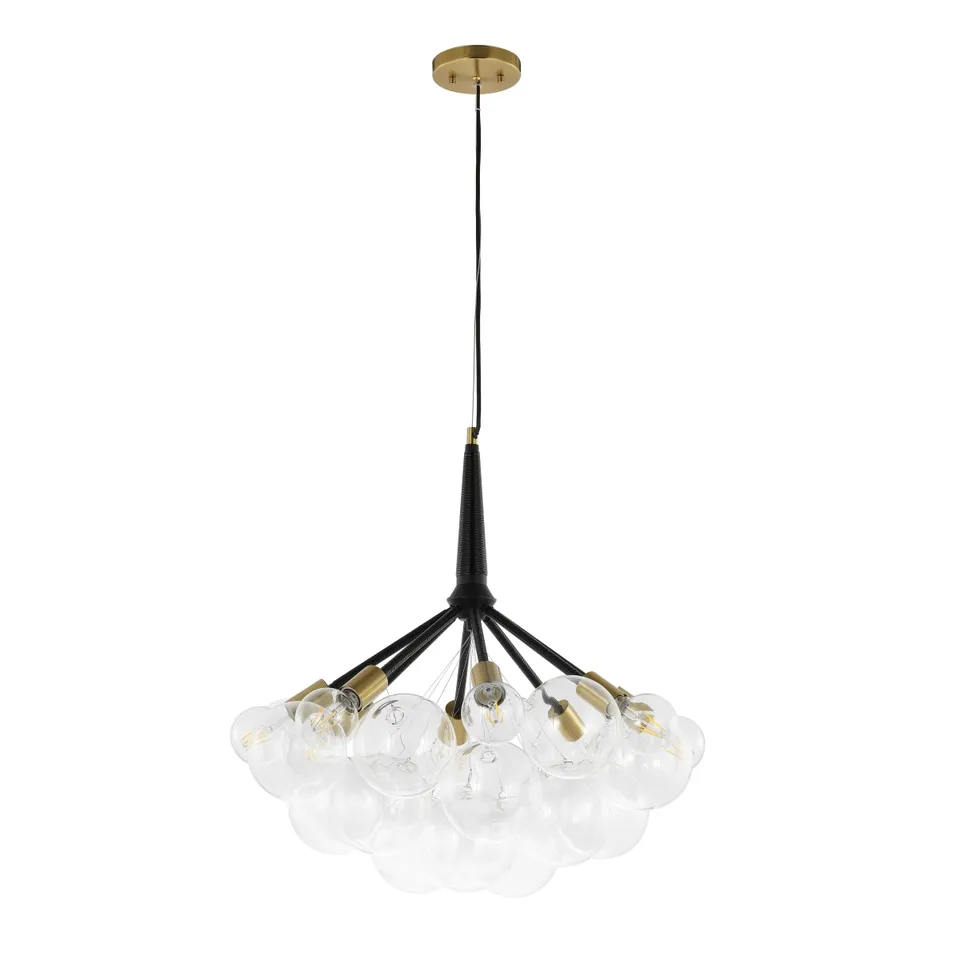 Novellia 8 Light 26" Chandelier - Multi