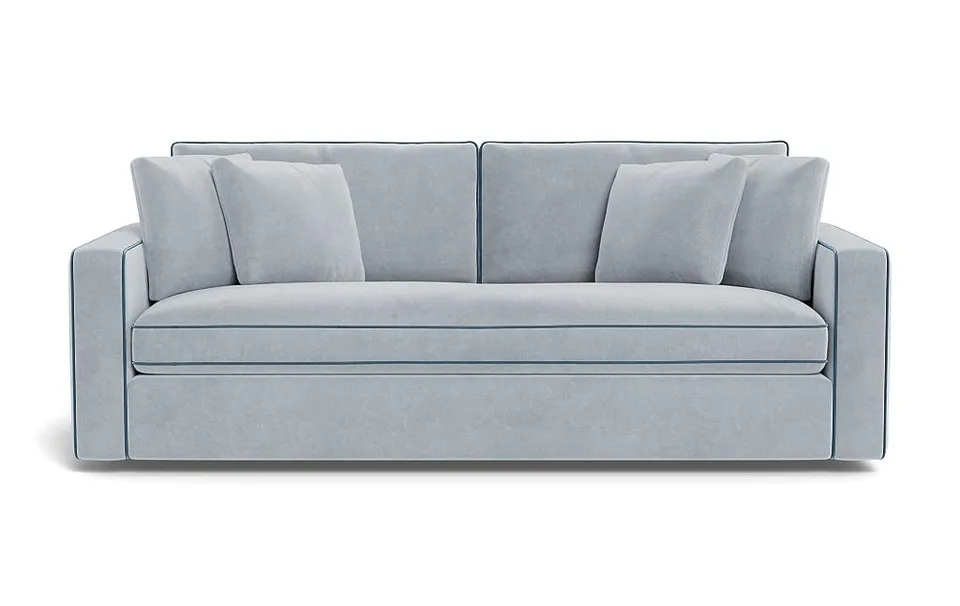 James 2-Seat Sofa with Contrast Piping