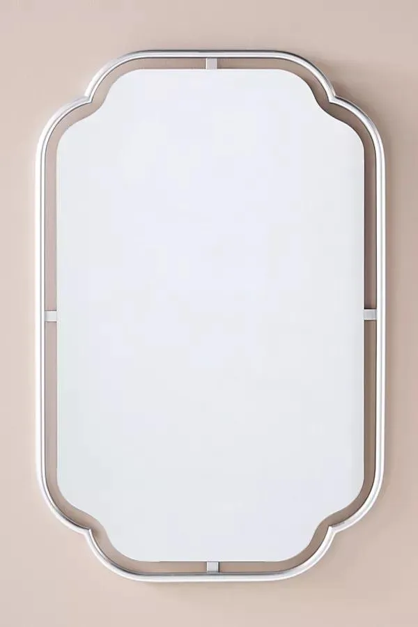 Perla Metal Bath Mirror