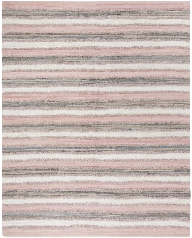 Arlo Home Hand Woven Area Rug, MTK951D, Pink/Multi,  8' X 10'