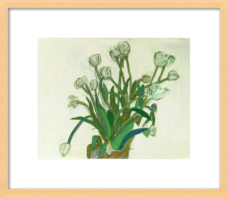 viridiflora tulip by Liz Innvar for Artfully Walls