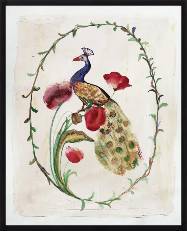 Peacock by Ruti Shaashua for Artfully Walls