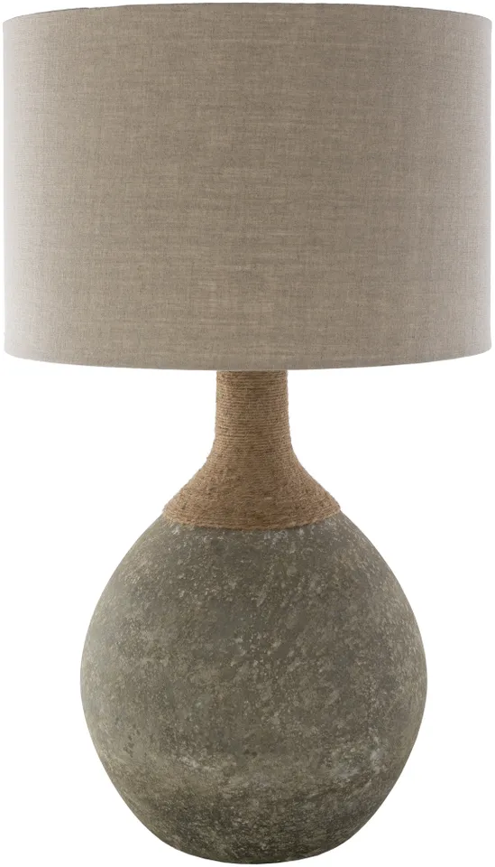 Glacia Sage Textured 32"H x 18"W x 18"D Accent Table Lamp