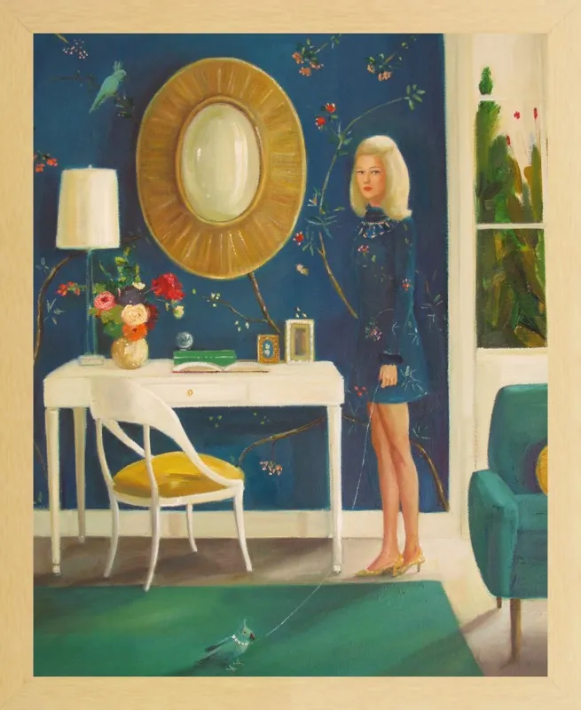 The Invisible Nature of Tansy Fairchild by Janet Hill for Artfully Walls