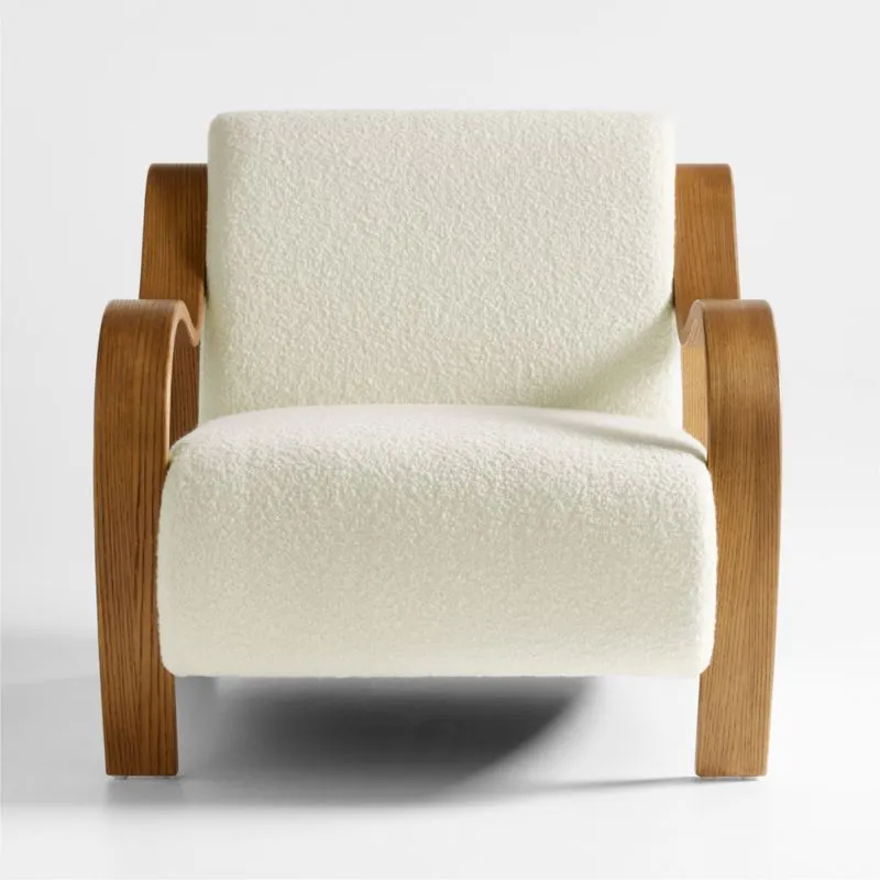 Bisou Wood Accent Chair