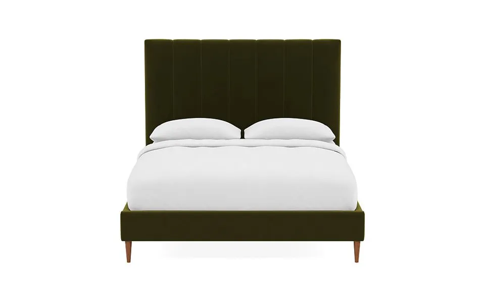 Lowen Upholstered Bed with Tufting Option