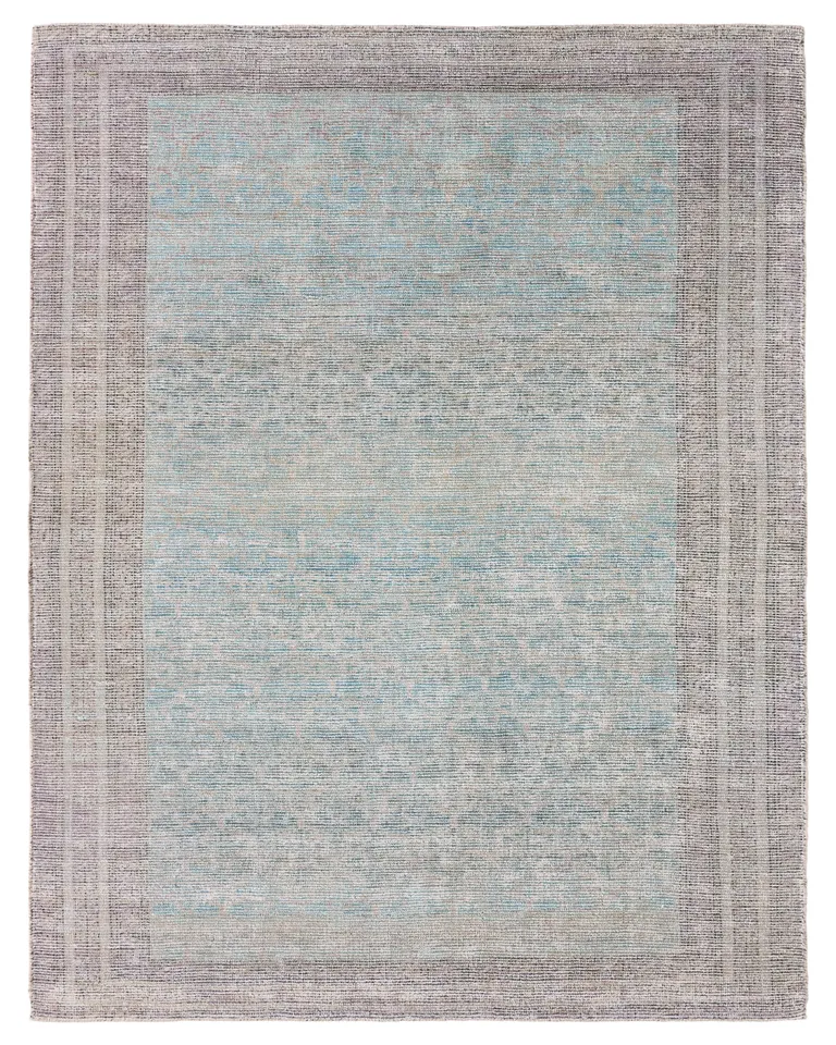 Kyle ELA06 Handmade Traditional Blue (7'9"x9'9")