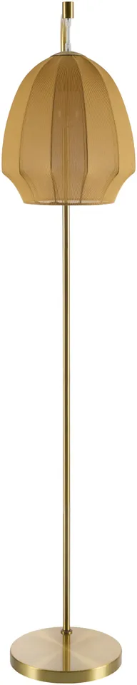 Nokomis  Plated 62"H x 15"W x 12"D Task Floor Lamp