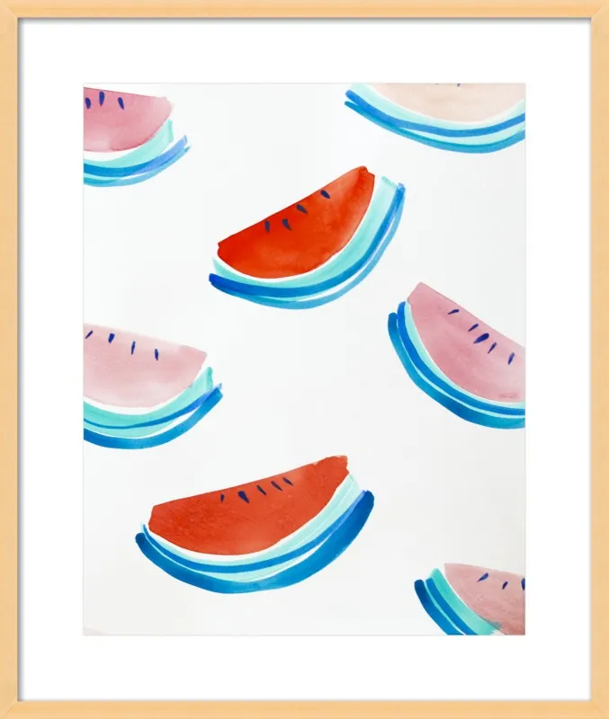 Watermelon by Britt Bass Turner for Artfully Walls