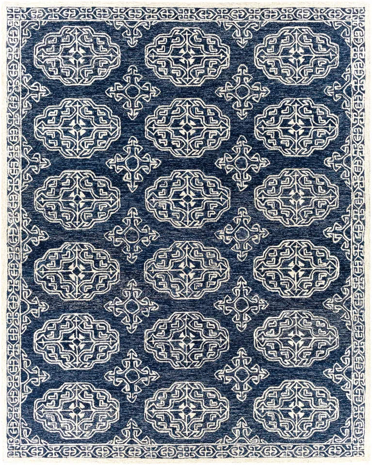 Granada Blue Indoor 12' x 15' Handmade Rug