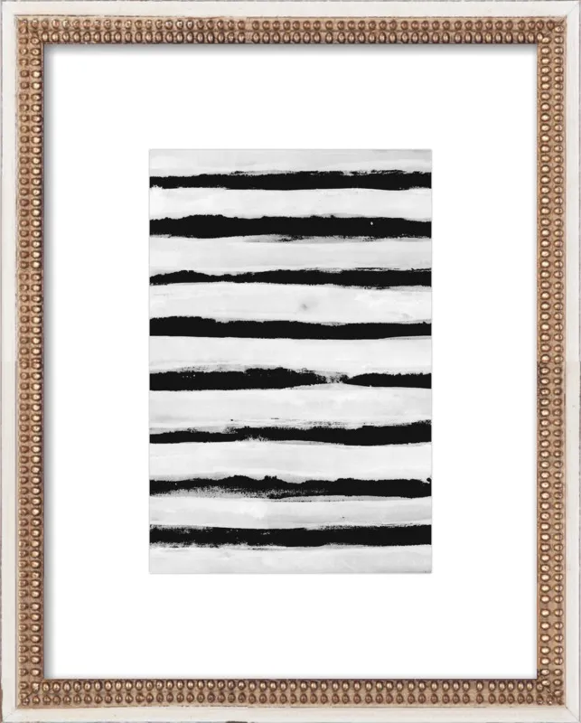 Black and White Stripes by Georgiana Paraschiv for Artfully Walls