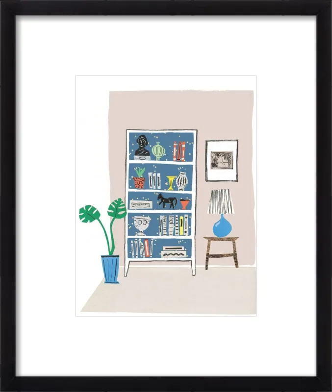 Shelfie by Danielle Kroll for Artfully Walls