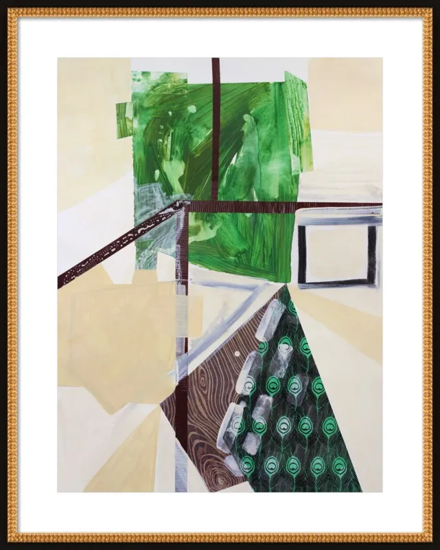 Abstract Study (trail map) by Pamela Staker for Artfully Walls