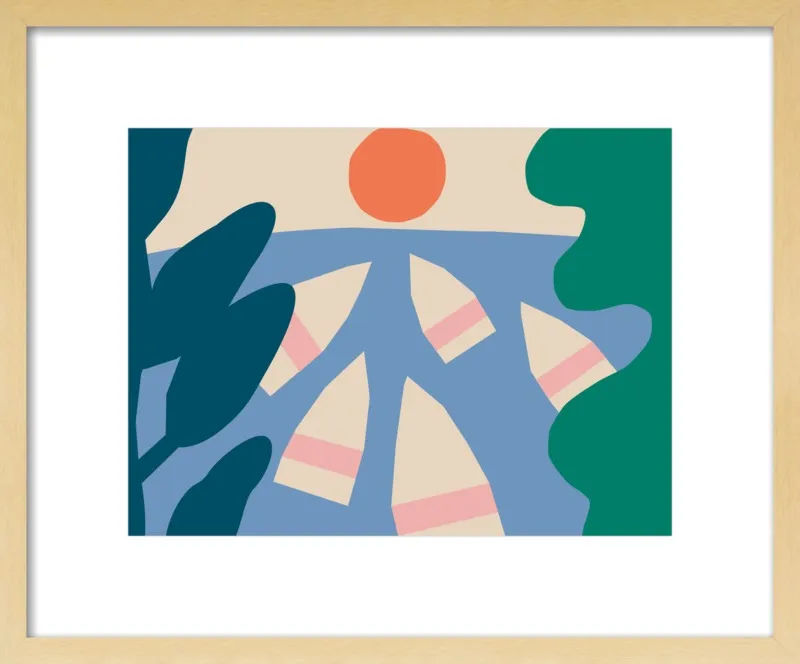 Tripoli Horizon by Anna Kovecses for Artfully Walls
