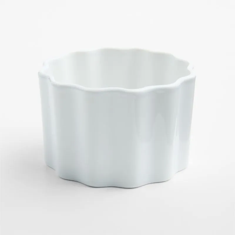 Snowflake Porcelain Ramekin