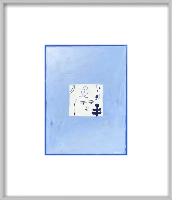 The Blues by Virginia Chamlee for Artfully Walls