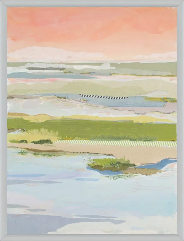 Marsh Blush East by Karin Olah for Artfully Walls