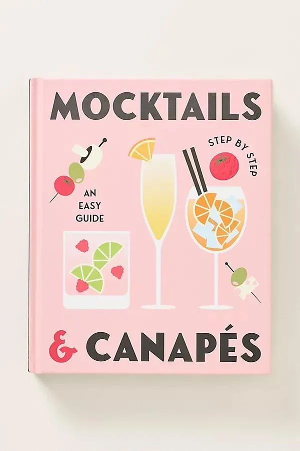 Mocktails & Canapes Hardcover Cocktail Book
