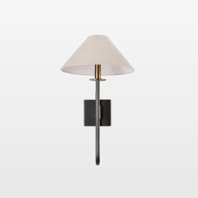 Martos Brass Wall Sconce 20.5"