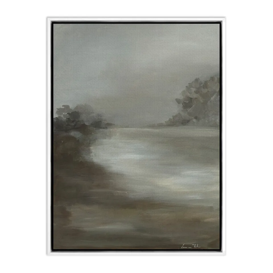 Morning II by Lauren Fuhr	 - White Maple Floater