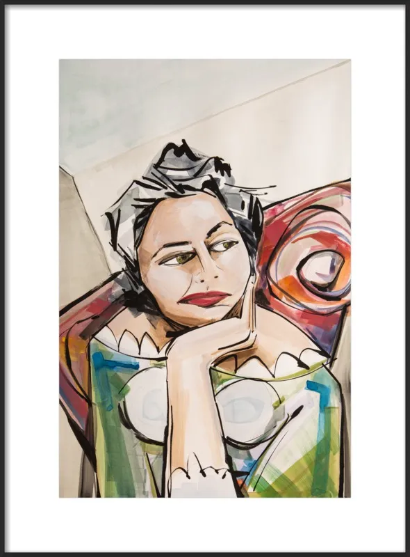 Ponder by Becky Aubry for Artfully Walls