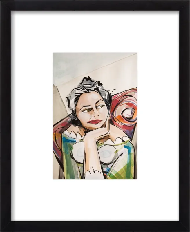 Ponder by Becky Aubry for Artfully Walls