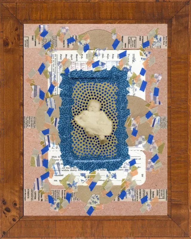 Blue awakening by Naomi Vona for Artfully Walls