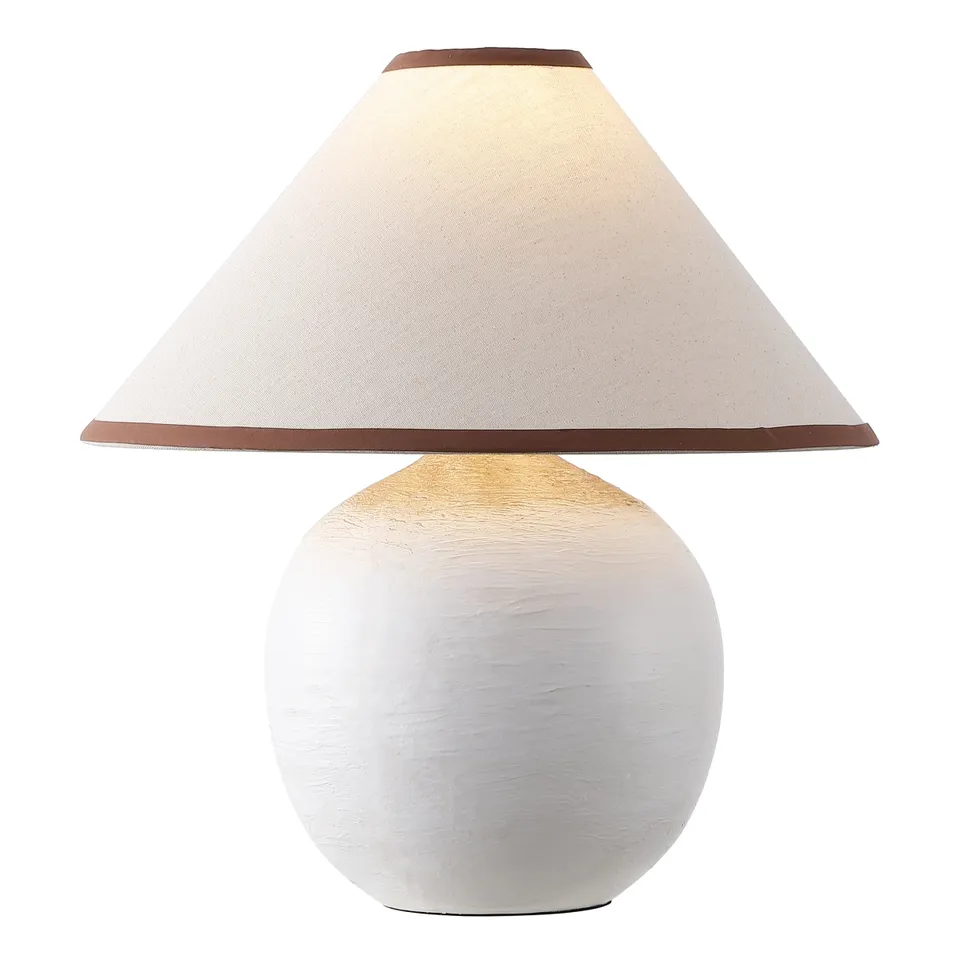 Daneela 18" Ceramic Table Lamp - White