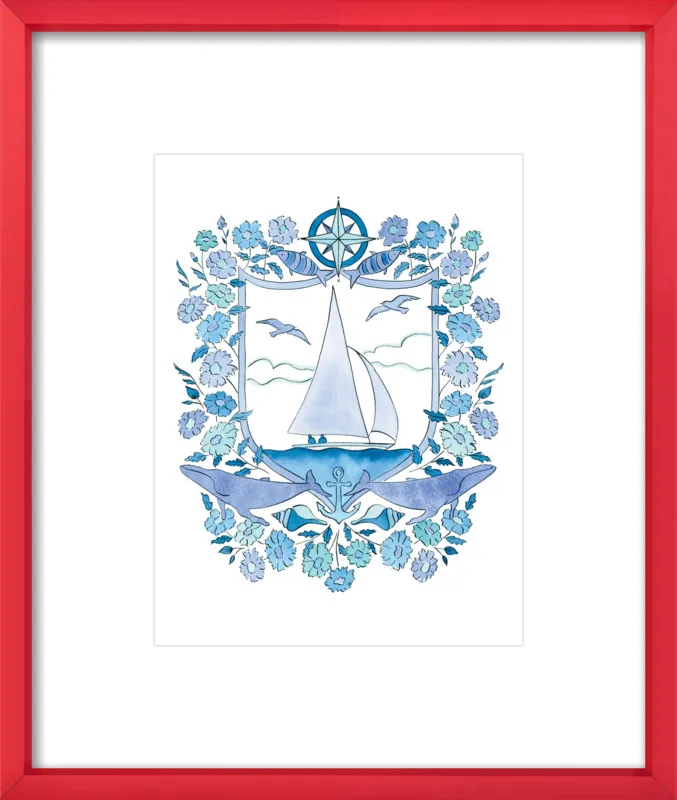 Setting Sail by Rachel Rogers for Artfully Walls