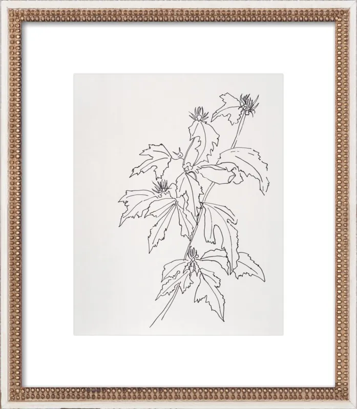 Leaves Rose of Sharon by Casey Chalem Anderson for Artfully Walls