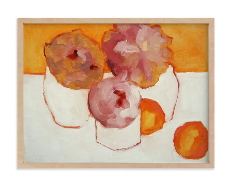 Peonies And Kumquats Limited Edition Fine Art Print