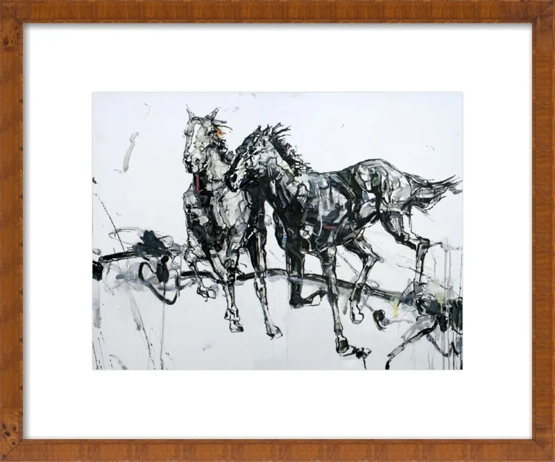 The Races by Shao Y. Zhang for Artfully Walls