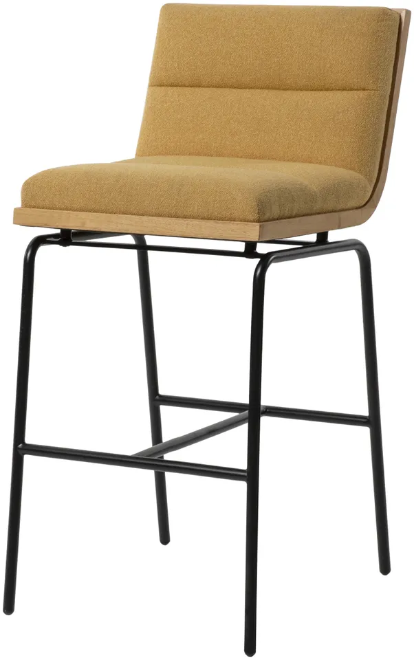 Thomas Polyester 41"H x 23"W x 25"D Bar Stool