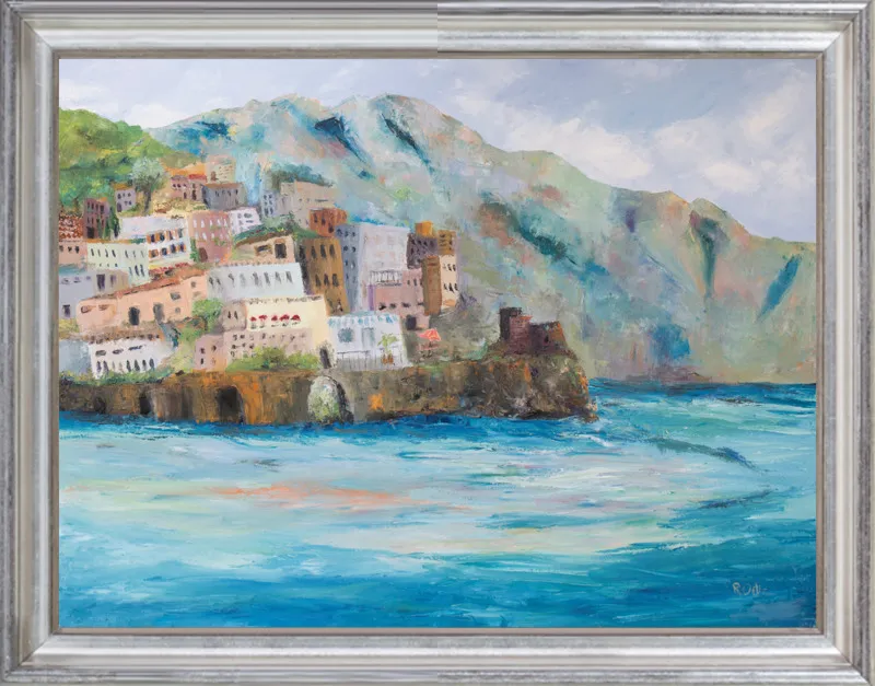 Amalfi Coast by Renee A Ortiz for Artfully Walls