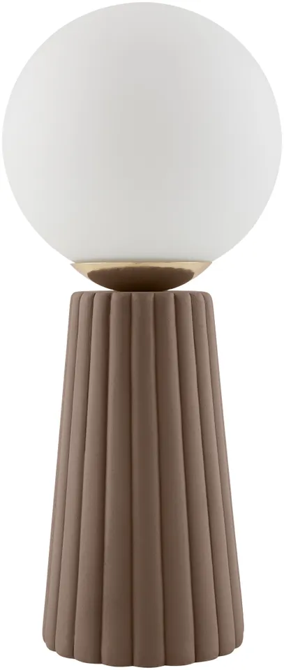 Conju  Hand Painted 17"H x 8"W x 8"D Accent Table Lamp