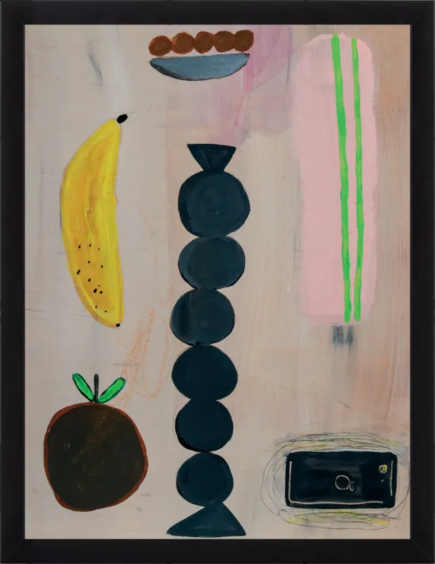 Still life with a phone vibration by Agata Królak for Artfully Walls