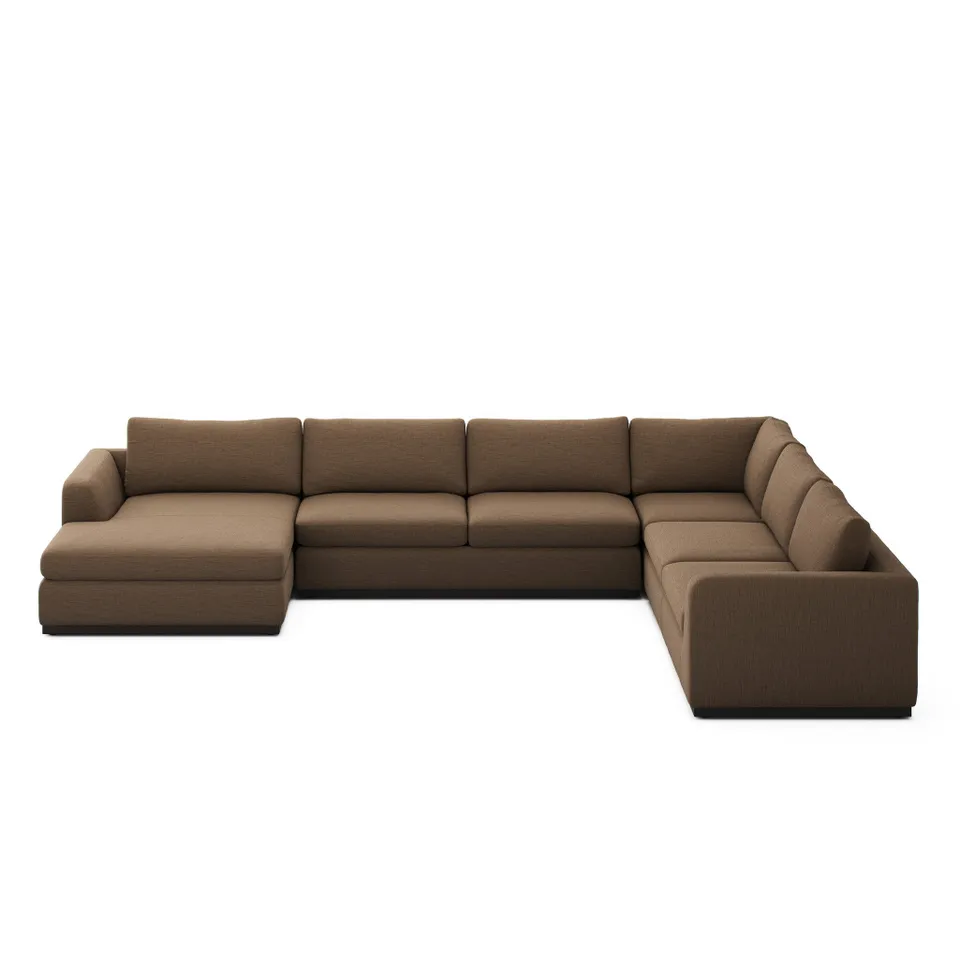 Colt 4-Piece Sectional - Crypton Nomad Mushroom